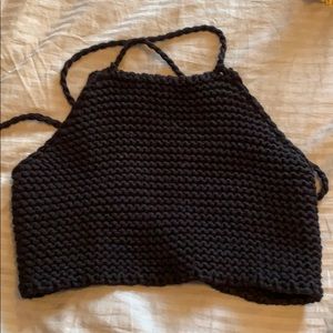 Brandy Crochet top